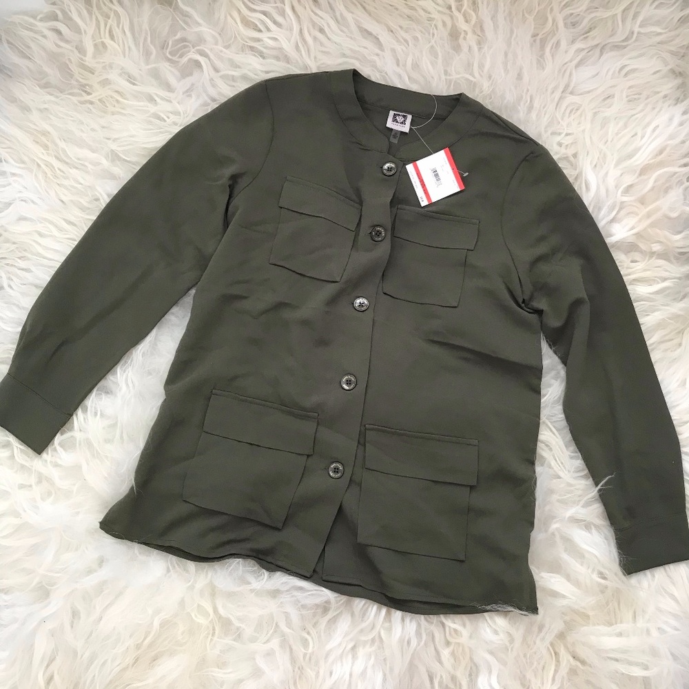 Anne Klein Top Blouse Shirt